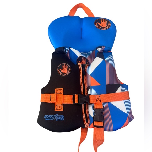 Body Glove Infant Boys' U.S. Coast Guard-Approved
Blue and Black Life Vest - Picture 1 of 6